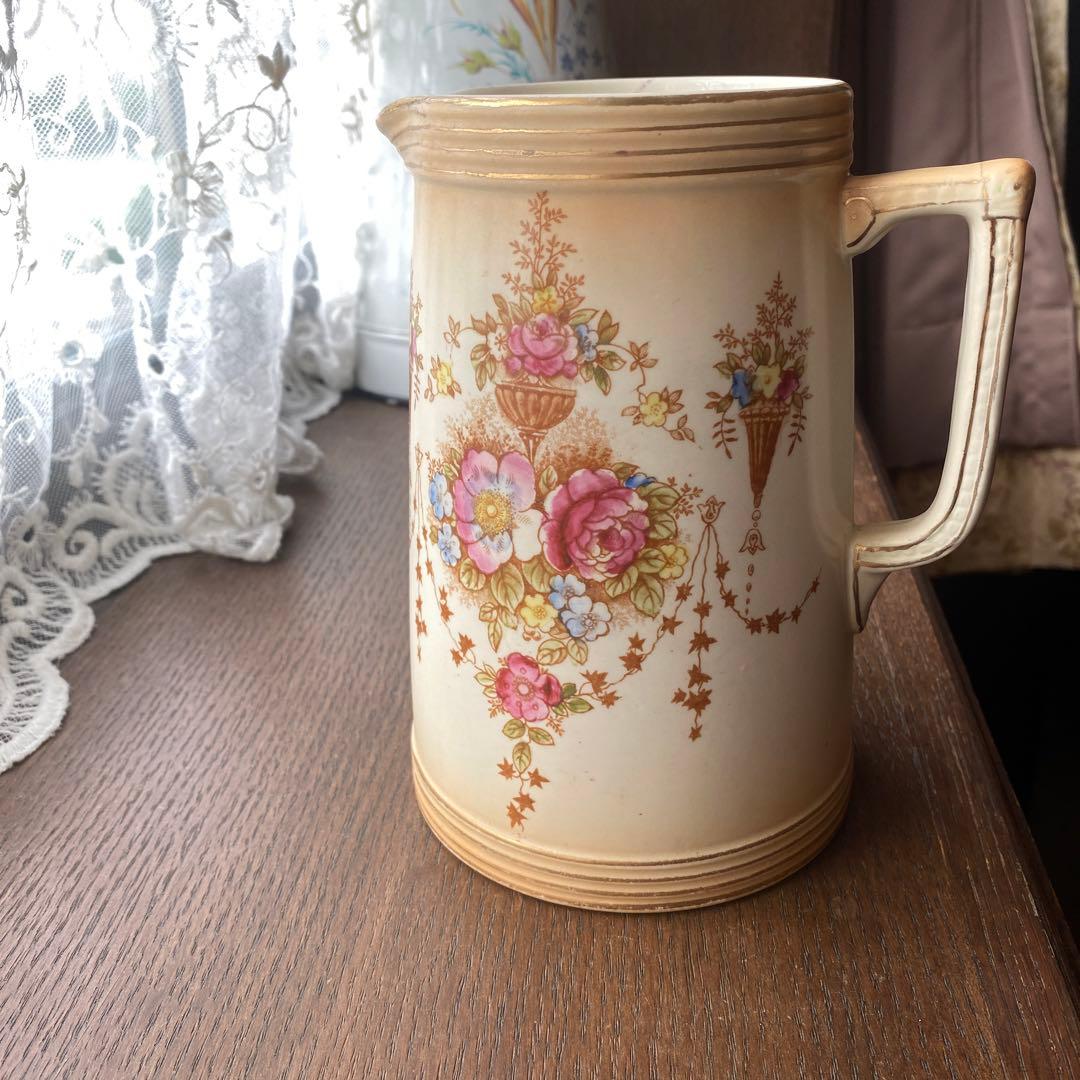 イギリスアンティーク　ジャグ　クラウンデポン