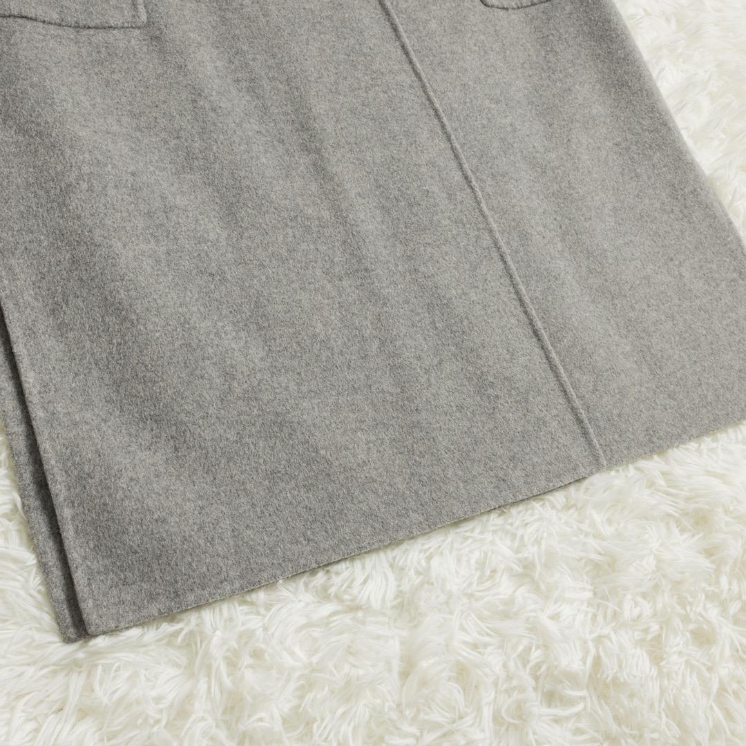 美品 SLOBE IENA HAMILTONダブルフェイスロングチェスターコート