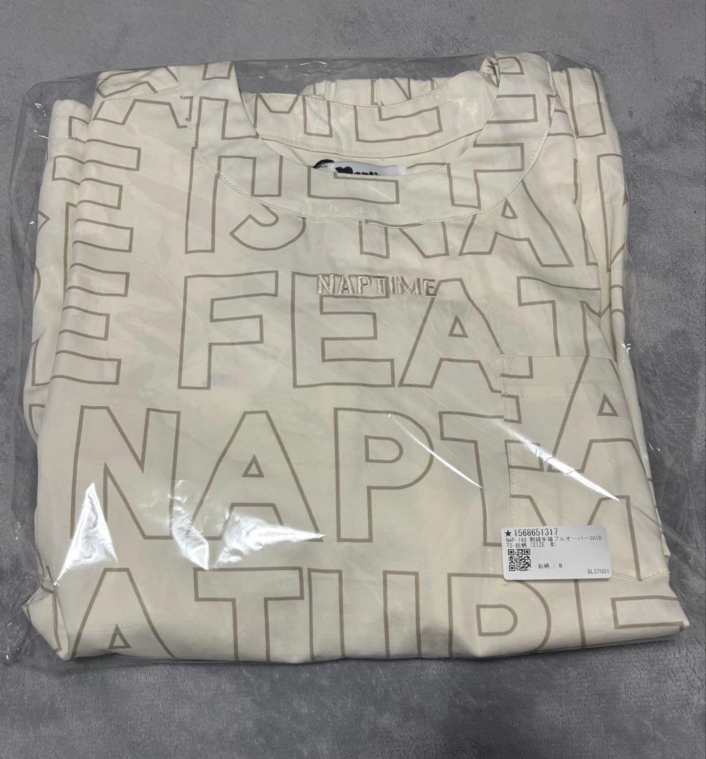 K*A様 naptime 2025SS 刺繍半袖プルオーバーSHIRTS-総柄