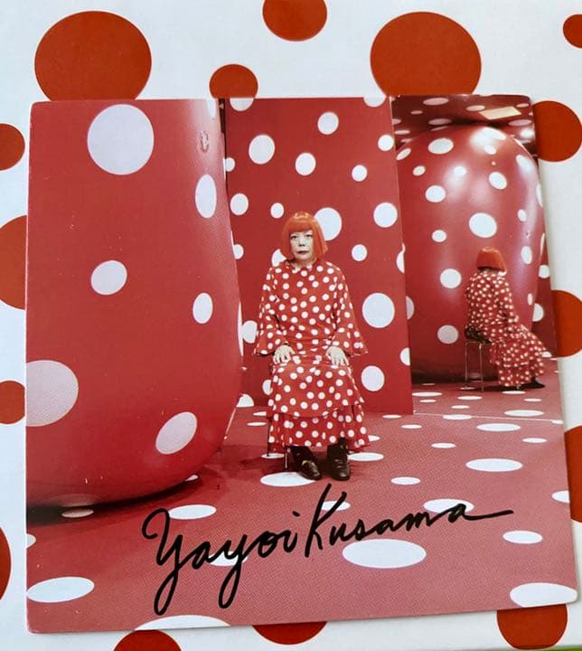 草間彌生　Balloon(ホワイト) 貴重品　ポストカード付き