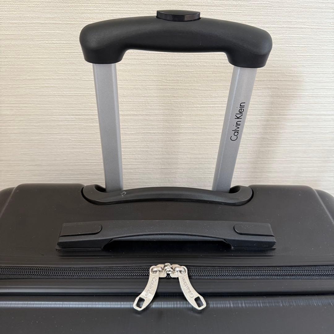 カルバンクライン スーツケース Lサイズ 軽量 大きめロゴ クールデザイン