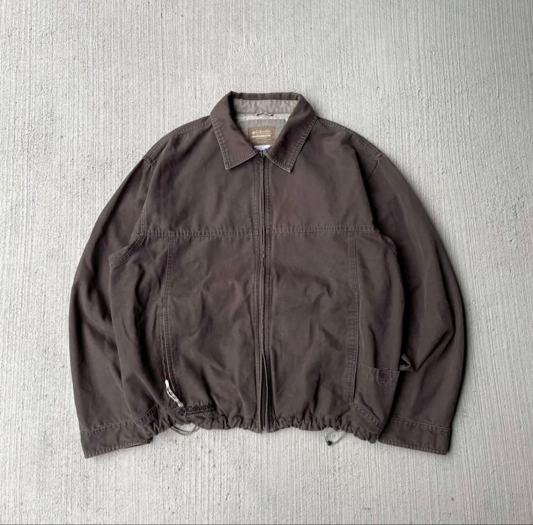 ジャケット・アウター 00s columbia Duck jacket brown
