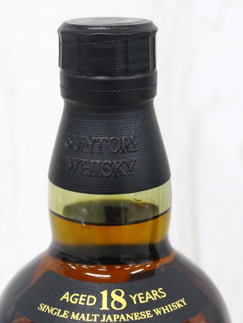 ▲未開栓 サントリー 山崎18年 700ml 43％ 箱付 シングルモルト ②