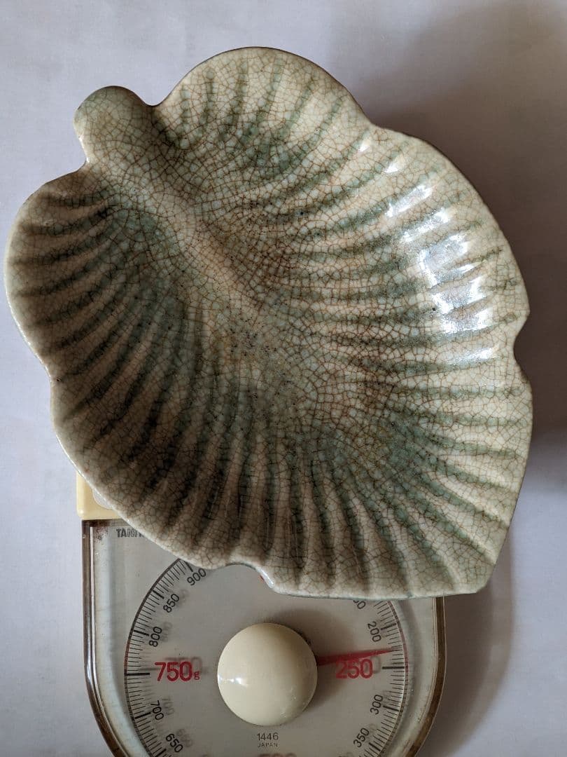 ♦中国 古玩 古美術 青磁 葉形盆 文房四宝 コレクション 骨董品 アンティーク