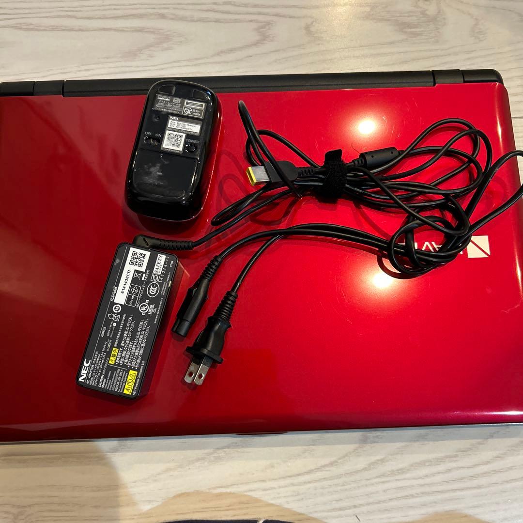 NEC LAVIE ノートPC NS150/DAR　マウス・アダプター付
