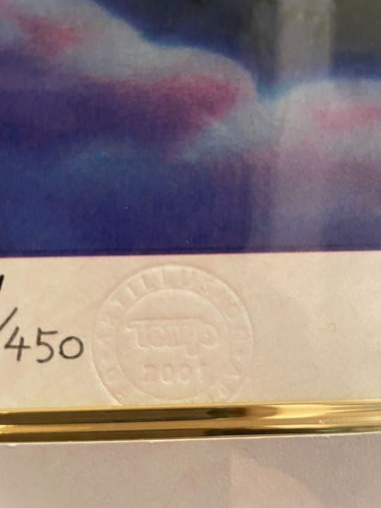 【希少】　Disney ディズニー　ALADDIN アラジン　絵画　美術品　額縁