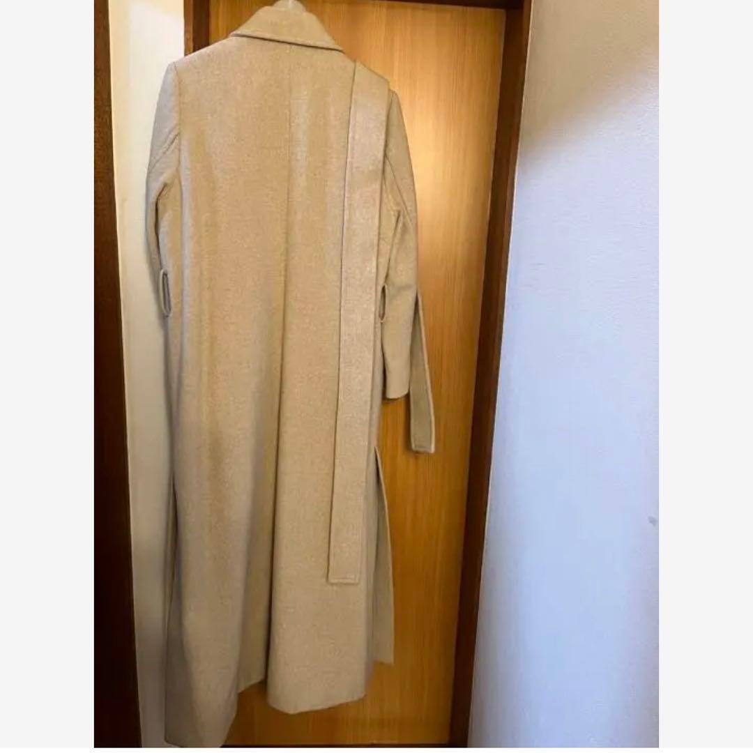 etre tokyo ウールコート サイドスリットロングチェスターコート