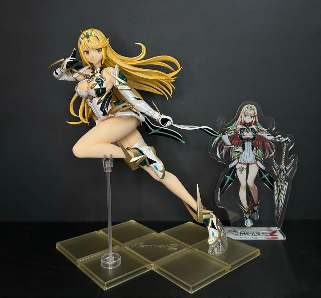 ゼノブレイド2ホムラヒカリ1/7スケール 塗装済完成品フィギュア　アクスタセット