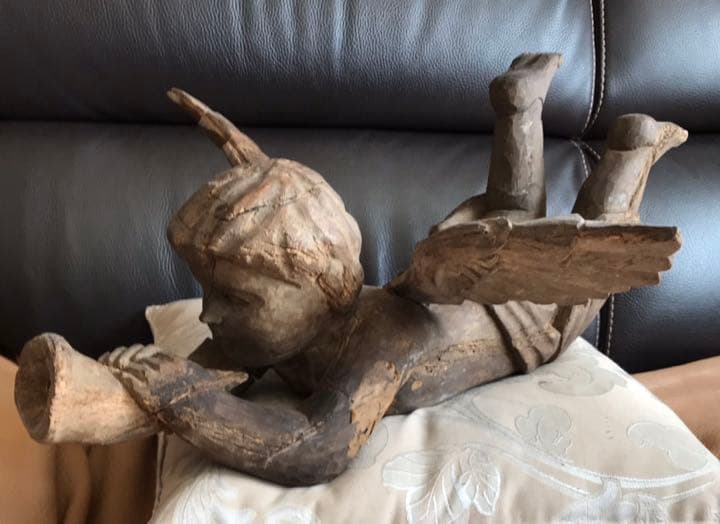 エンゼル【18世紀前後フランス】木彫