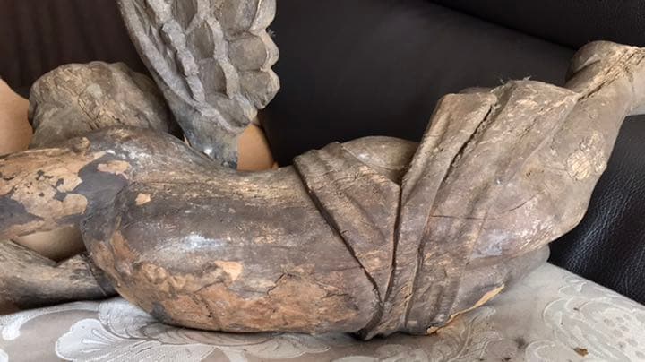 エンゼル【18世紀前後フランス】木彫