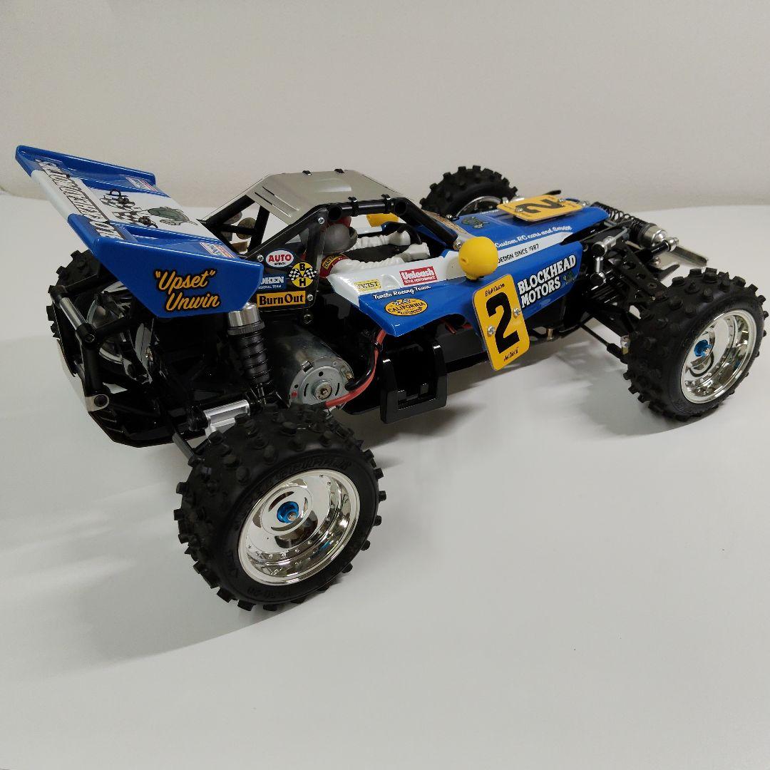 k*h様 タミヤ ホットショットⅡ　BLOCKHEAD MOTORS カスタム品