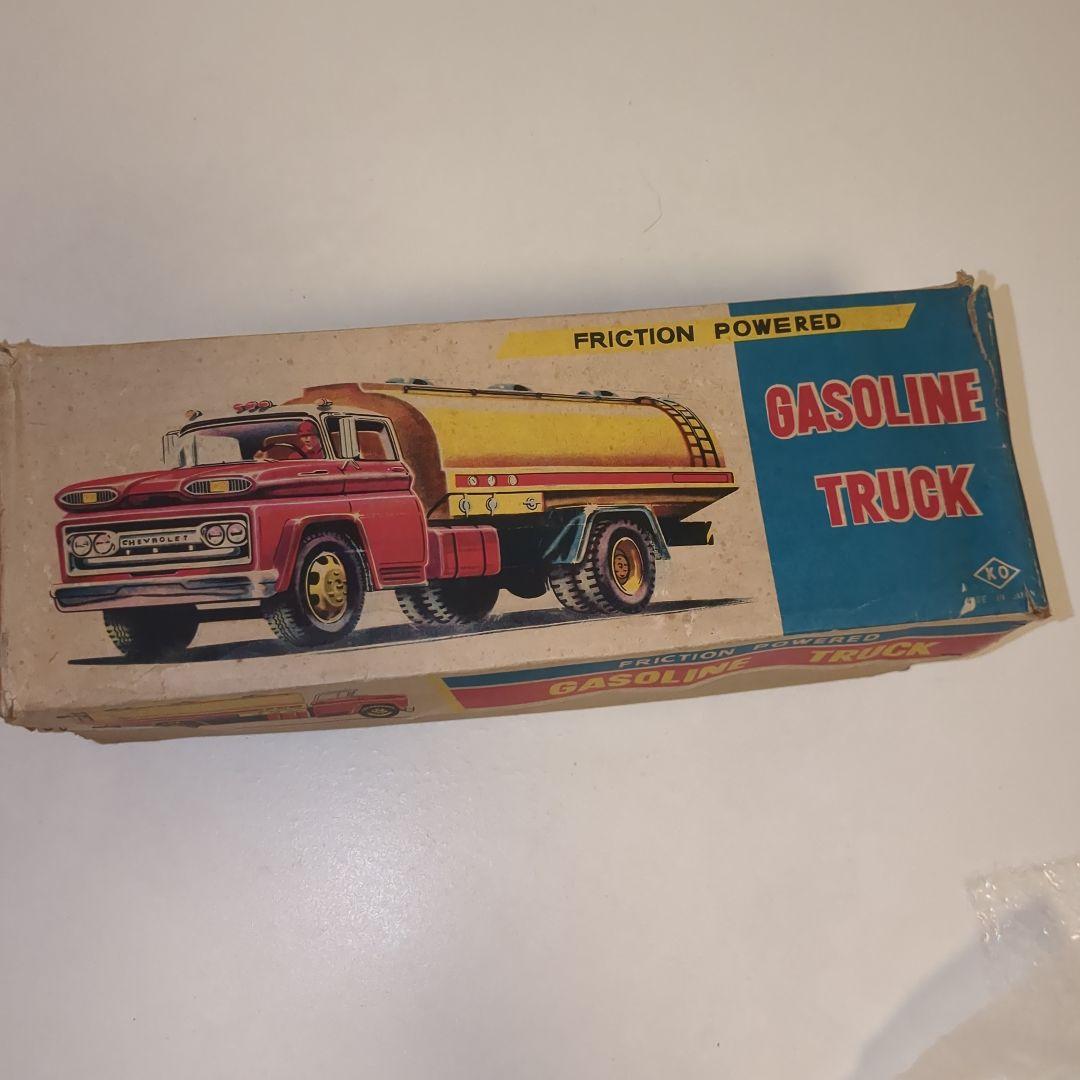 s*9様 SHELL ガソリン トラック フリクション式　ブリキ