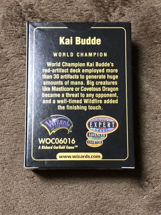 マジック：ザ・ギャザリング WORLD CHAMPIONSHIPS 1999 kai budde mtg