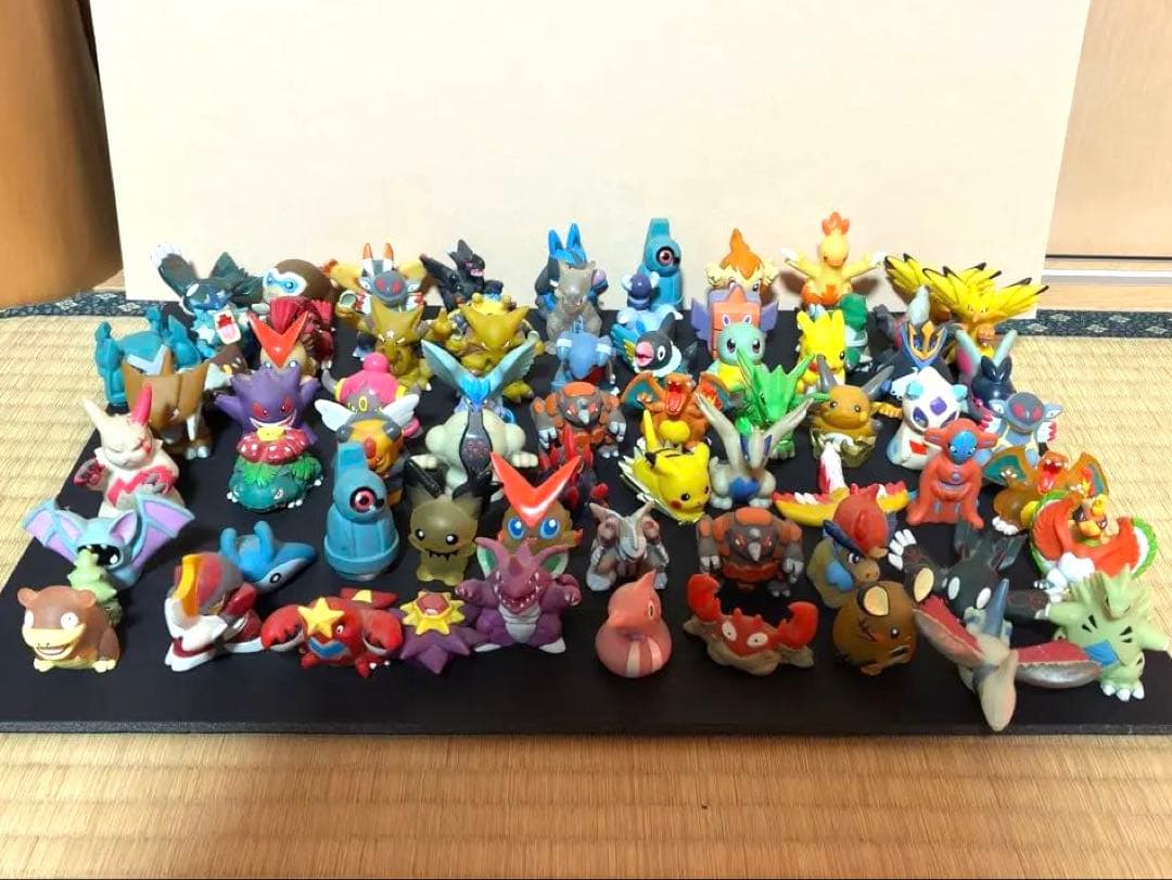 レトロ　希少　ポケモンキッズ 指人形　70体セット