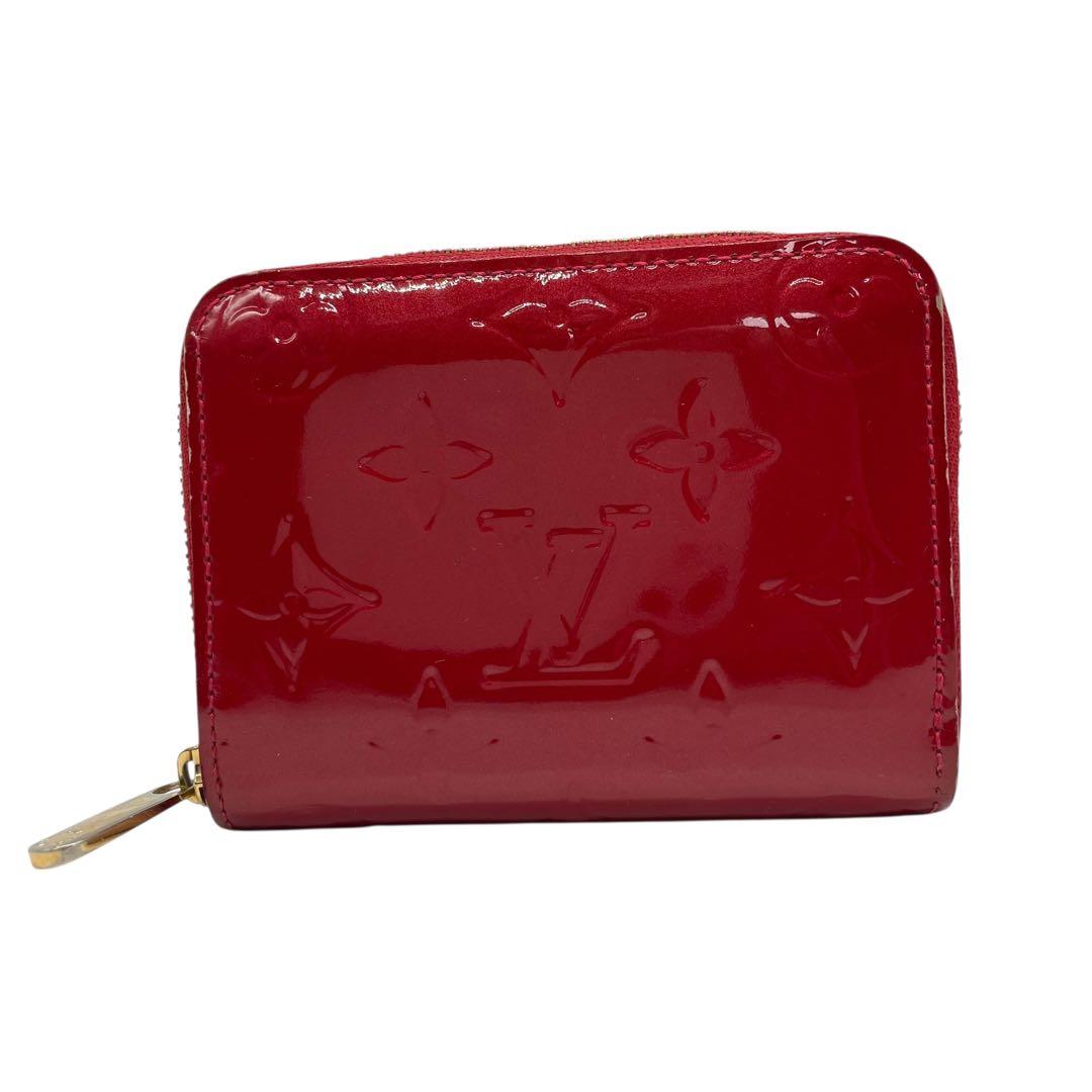 美品　ルイヴィトン　w5 モノグラム　ヴェルニ　ジッピーパース　小銭入れ