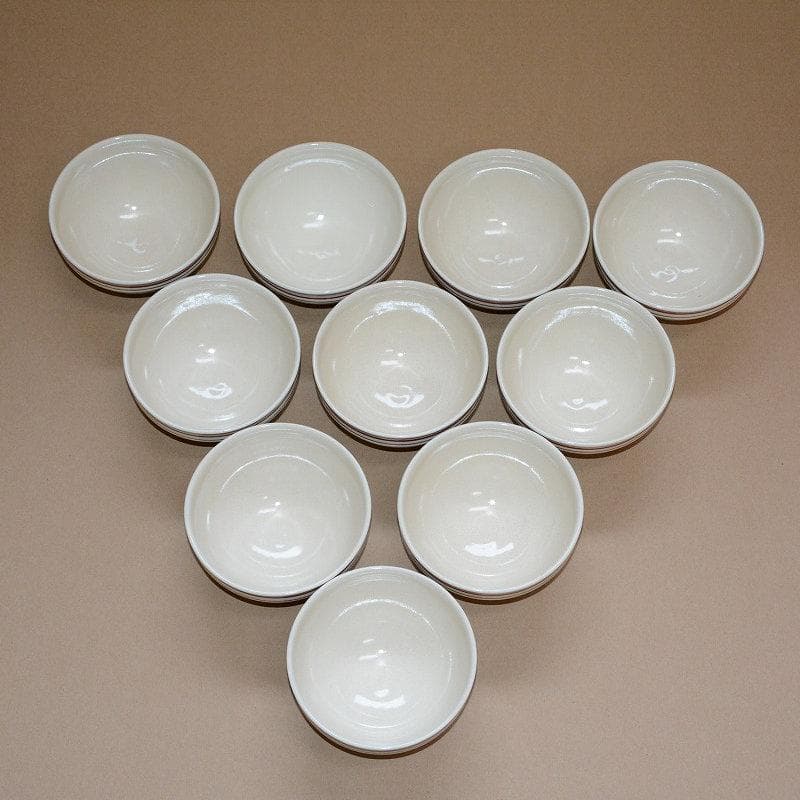 茶道具　数茶碗　菊唐草天目型茶碗　10客　田中香泉　中古品　送料込み