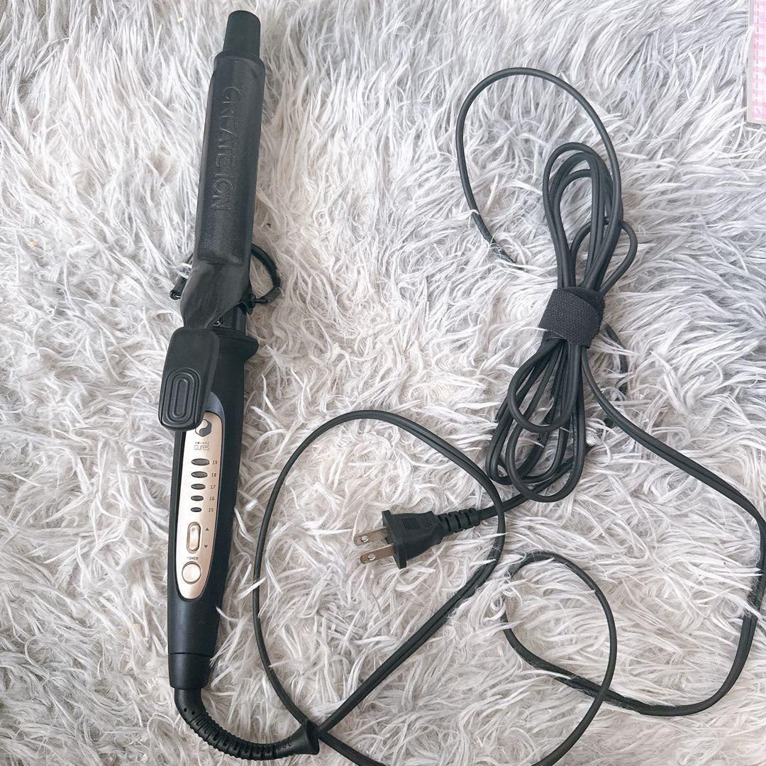 CATALYST カールヘアアイロン ブラック