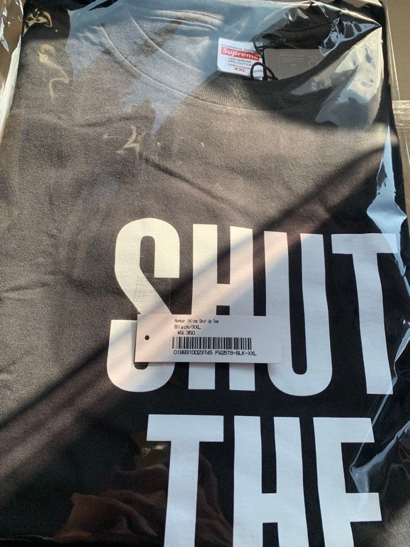 【XXL】Supreme/Number (N)ine Shut Up Tee