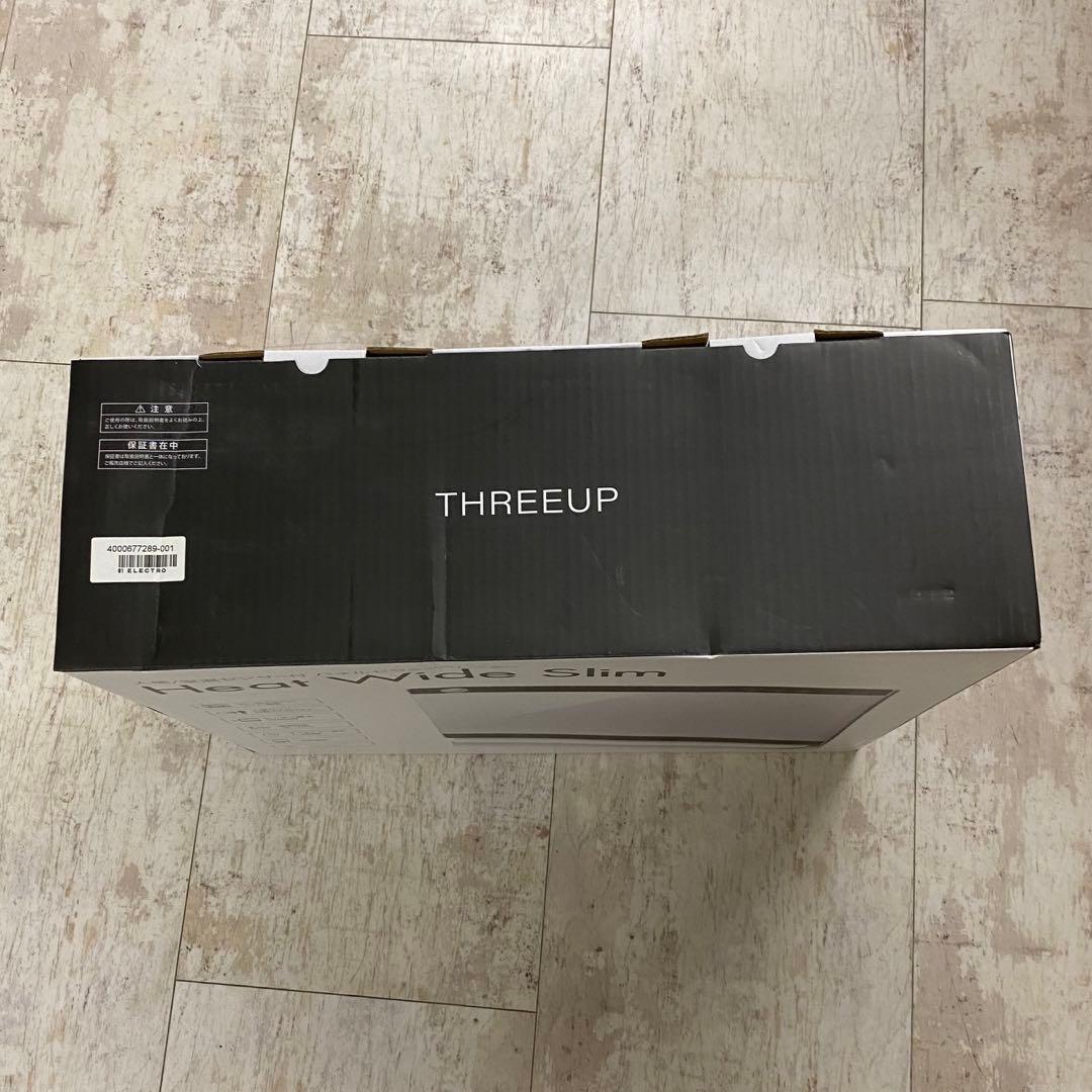 新品　スリーアップ セラミックファンヒーター Heat Wide Slim