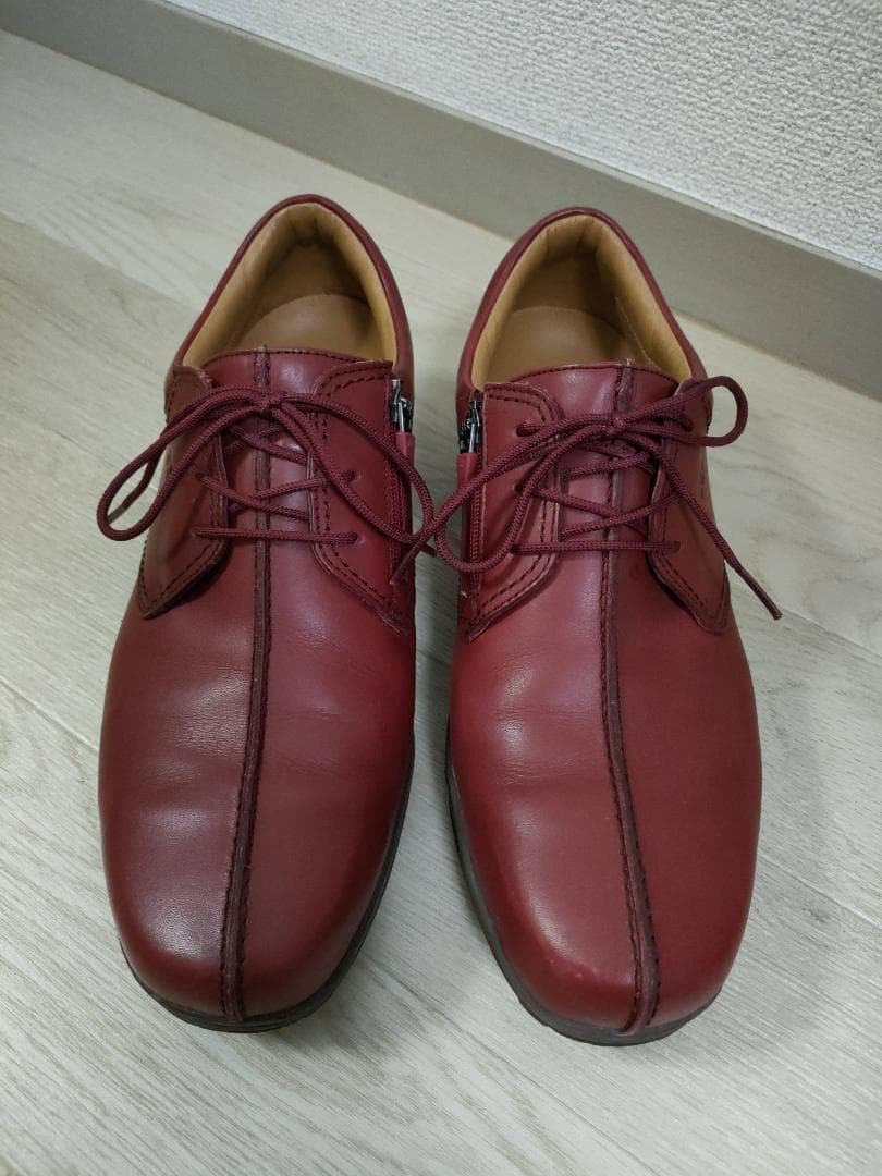 ヨネックス MT-08 ダークレッド 旅ウォーク　革靴 天然皮革 匿名配送