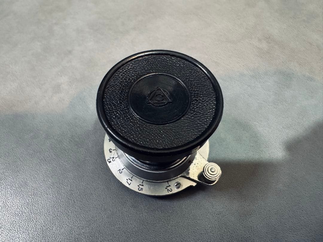 Industar-22 50mm f3.5 沈胴 純正？キャップ付