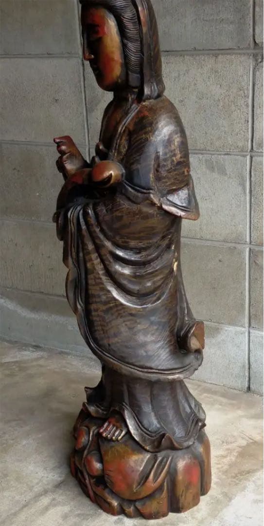 中国・観音菩薩立像・仏像・仏教美術・骨董