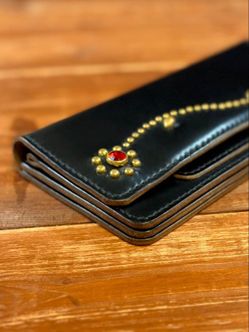 トラッカーウォレット TW-05 HORWEENクロムエクセル スタッズカスタム