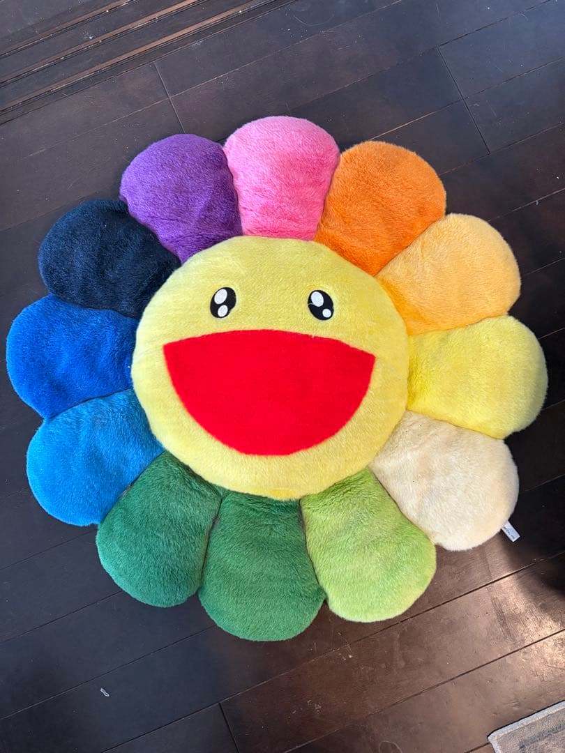 村上隆 カイカイキキ お花クッション(60cm)