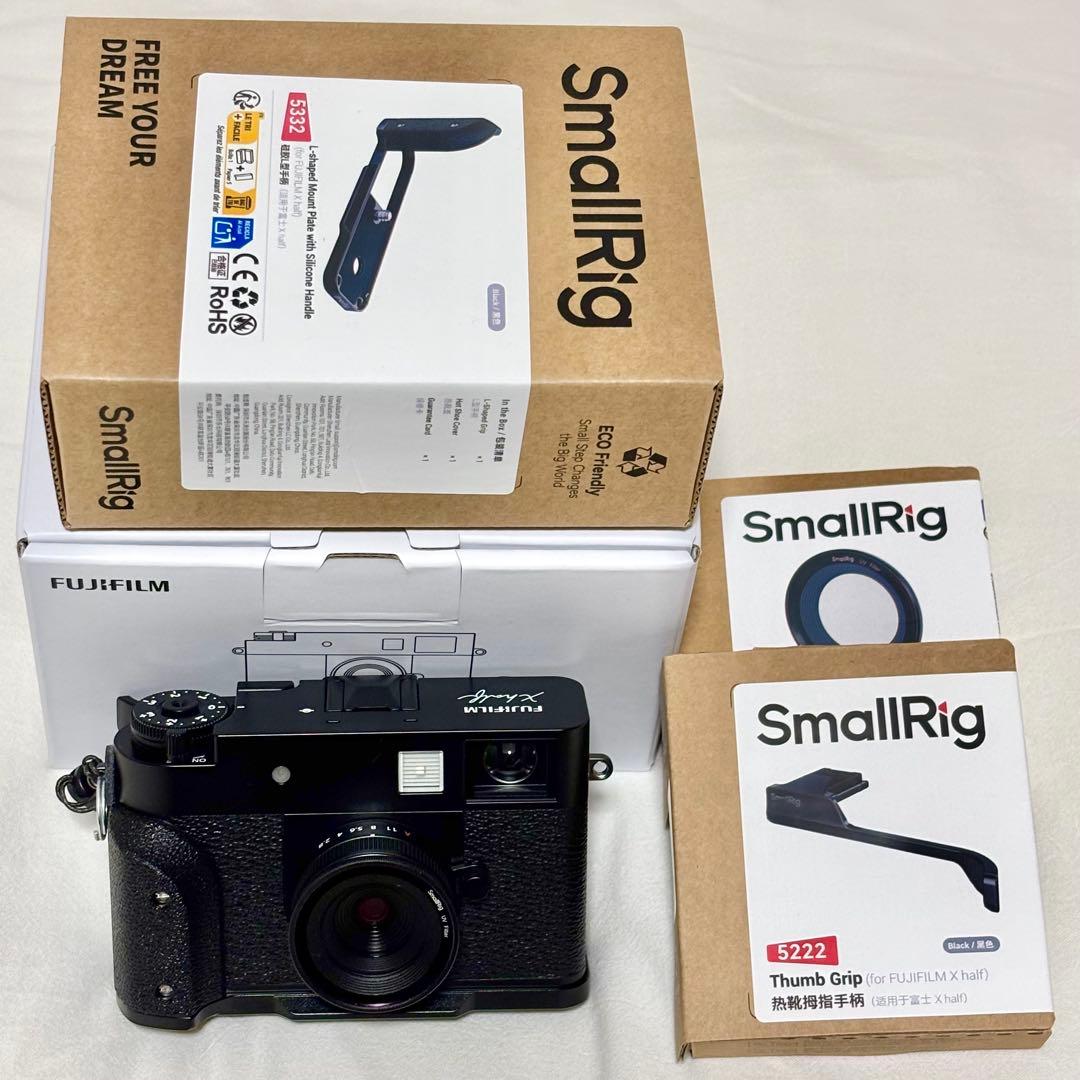 Fujifilm X Half X-HF1 ブラック SmallRigアクセサリ