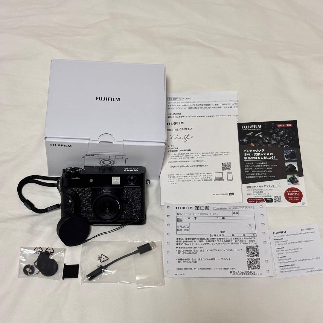 Fujifilm X Half X-HF1 ブラック SmallRigアクセサリ