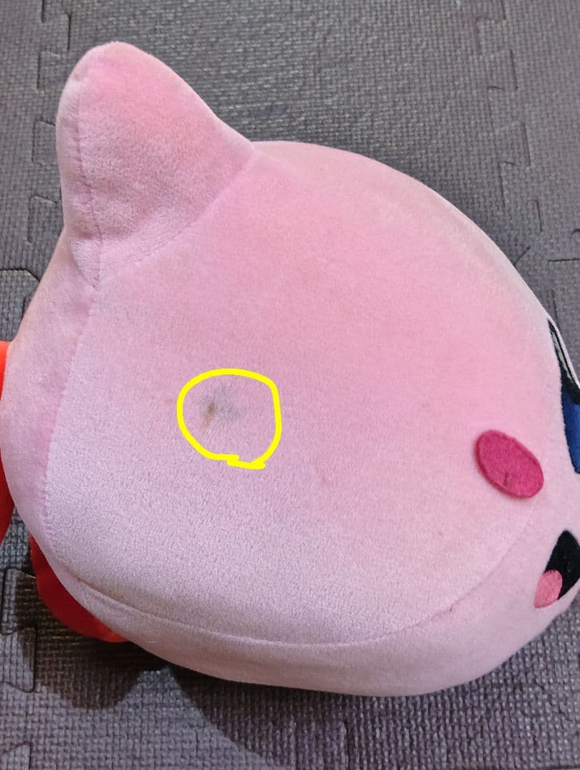 星のカービィ64 大きなぬいぐるみ 26年前の2000年製 レトロ 当時物