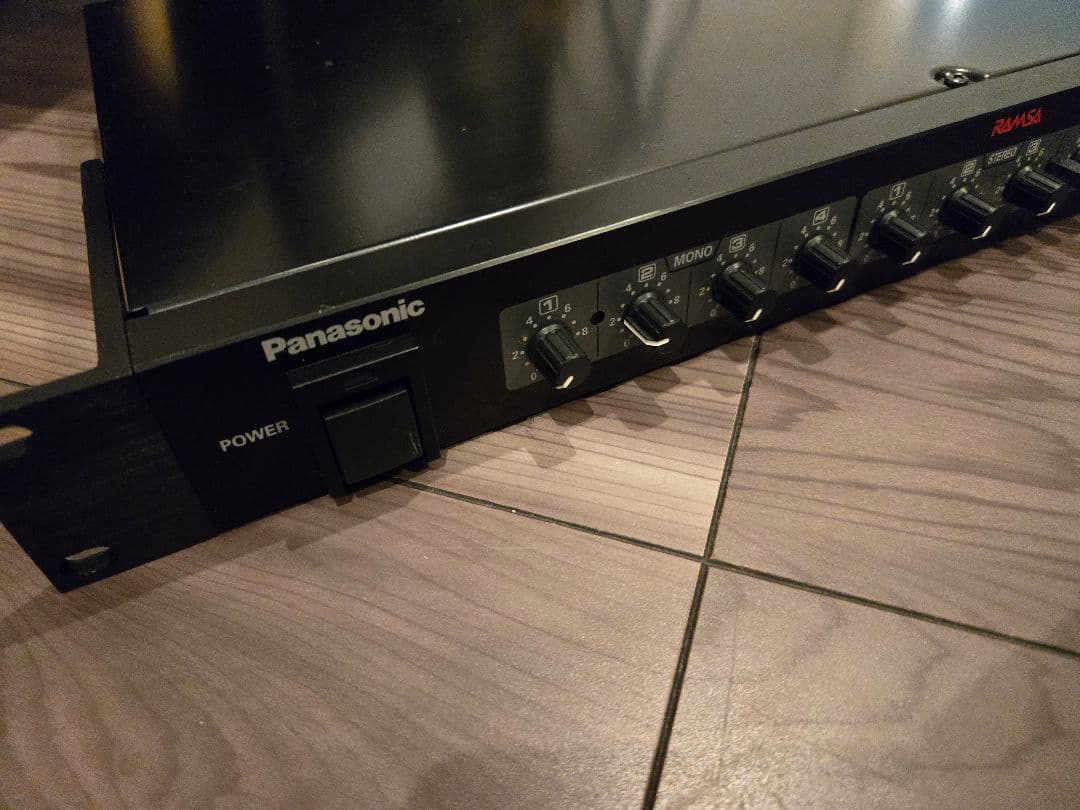 PanasonicマイクWM-D120SW-KオーディオミキサーWR-XS3