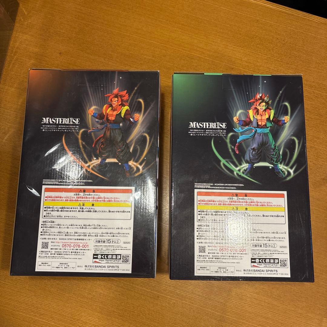 ドラゴンボール 一番くじ ゴジータ4種 新品未開封セット‼️