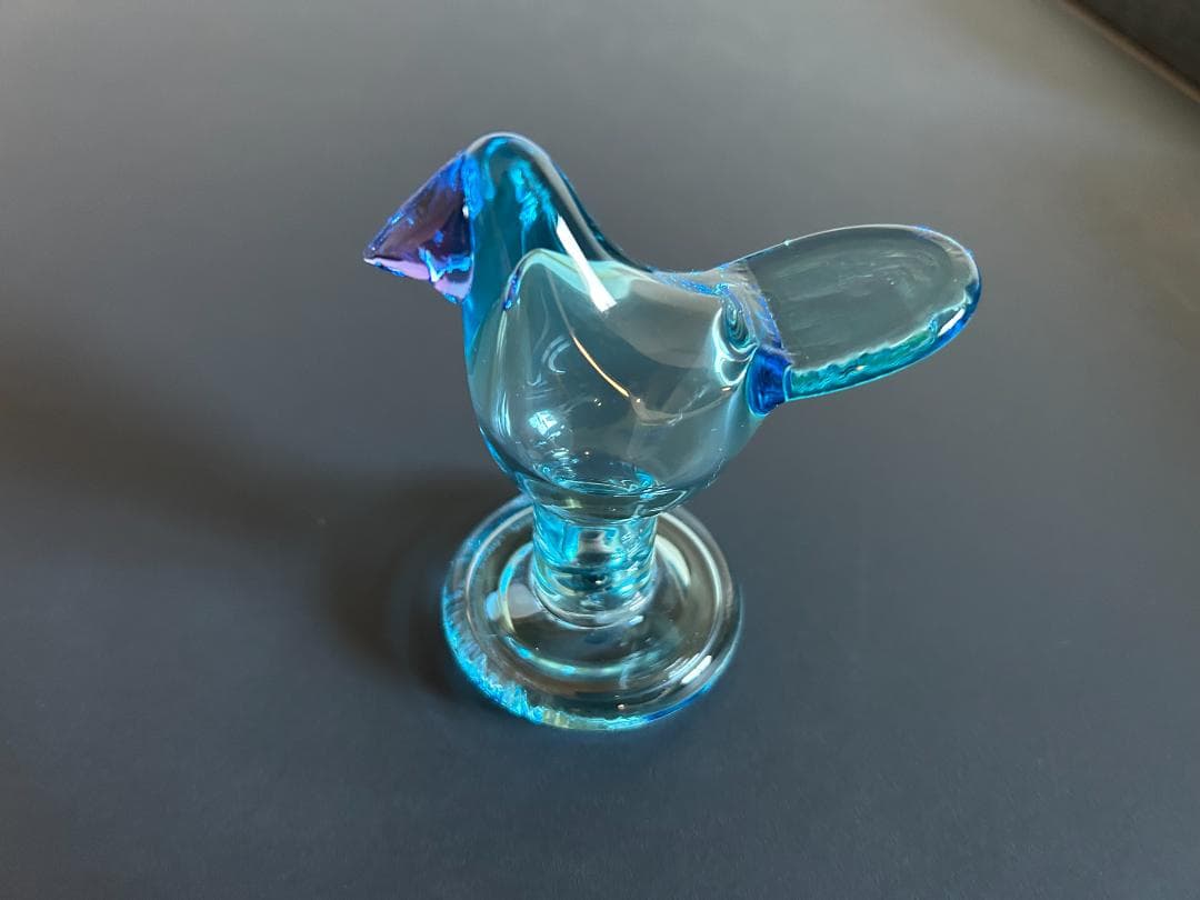 scope　 脚付き　ミニシエッポ　スカイブルー☓アメジスト　