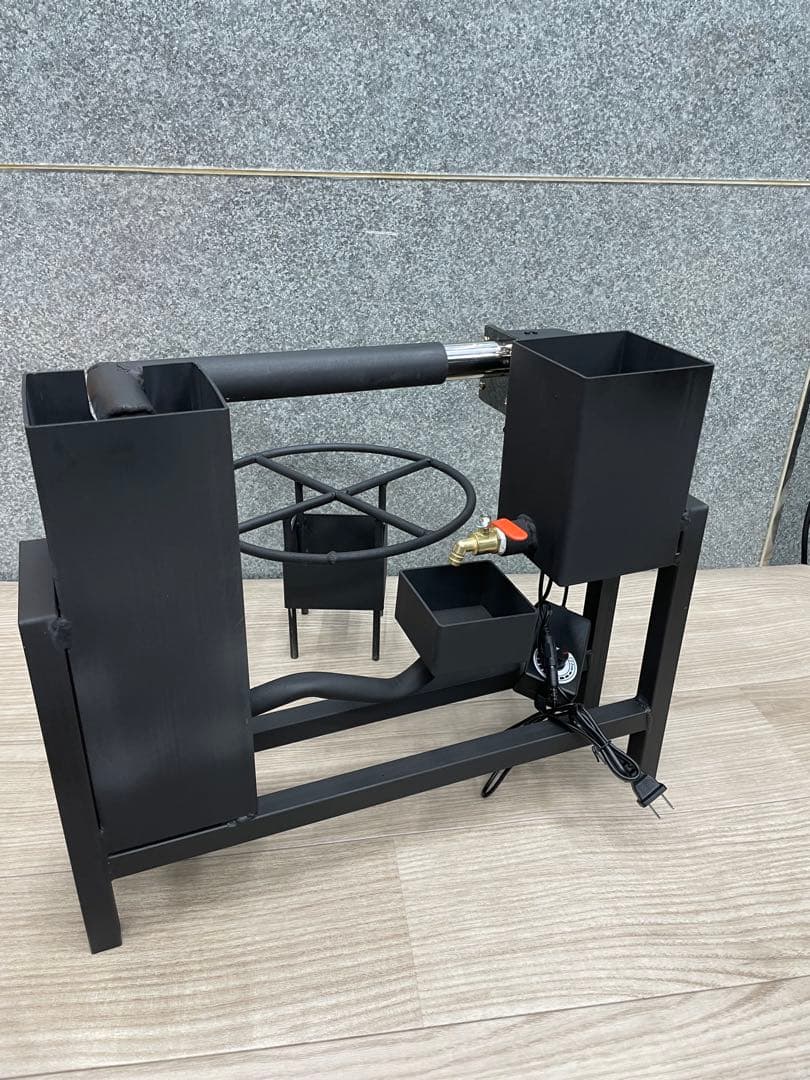 廃油ストーブ　ロケットストーブ　送風機と五徳付いています