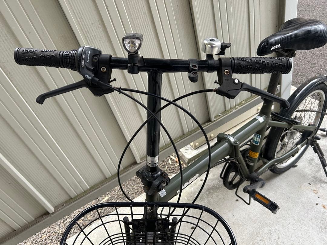 Lulu 　Jeep 折りたたみ自転車 オリーブグリーン　カーキー