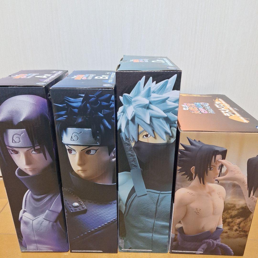 【新品未開封】一番くじ　ナルト-疾風伝-　A賞B賞D賞ラストワン賞　4点セット