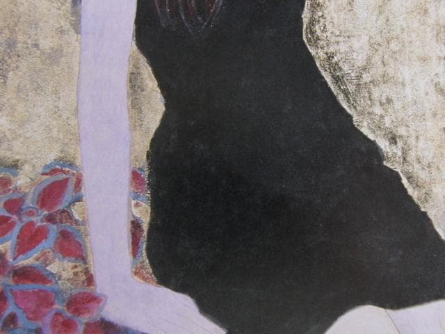 鈴木美江、【想】、希少な額装用画集より、新品額装付、状態良好