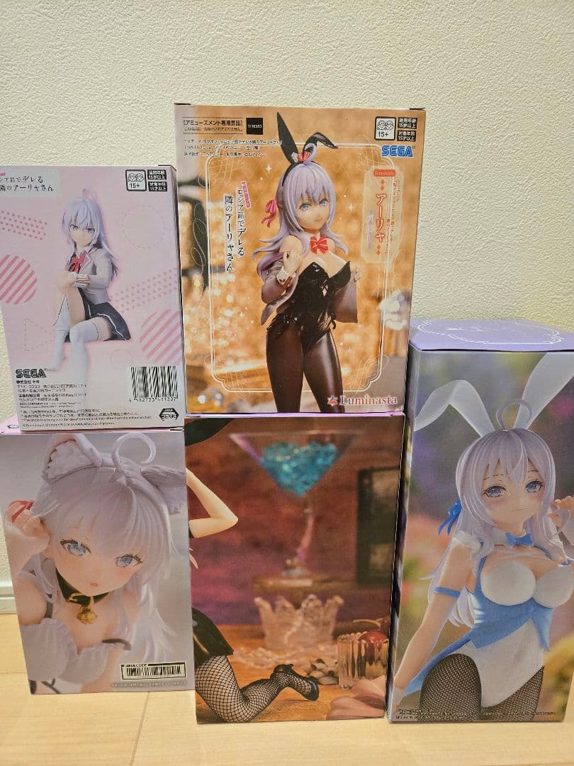 ロシア語でデレる隣のアーリャさん　フィギュアセット