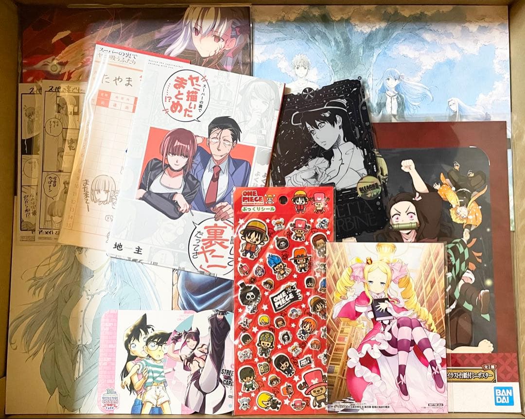 アニメ マンガ キャラクター 紙類 薄物 1000点 まとめ売り トレカ無し