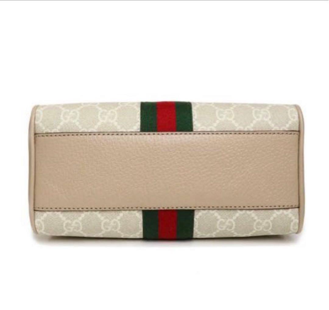 【GUCCI】オフィディアGGミニ 2wayショルダー ハンドバッグ ベージュ
