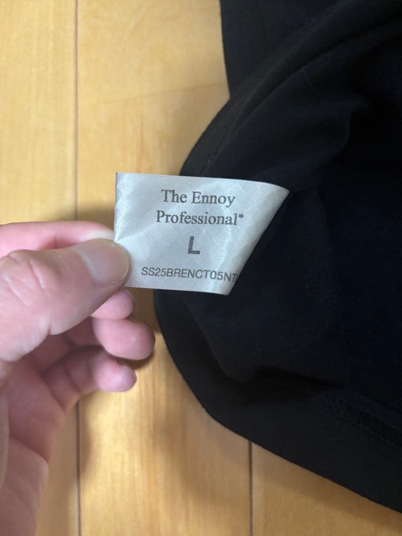 yama　The Ennoy Professional 黒 Tシャツ L