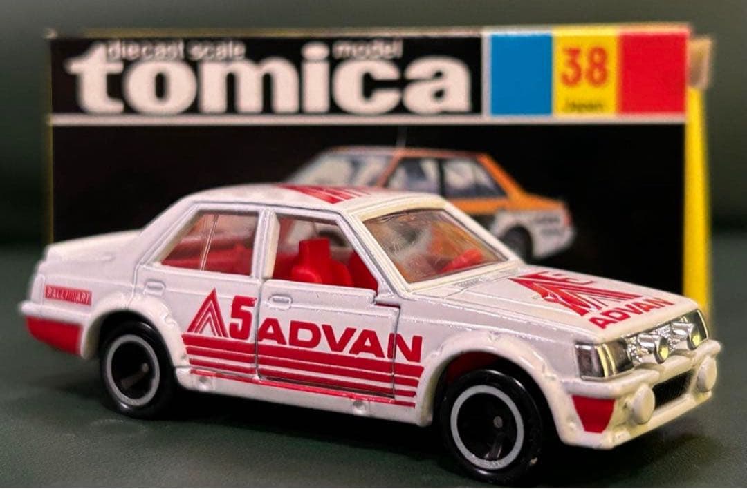 トミカ 三菱ランサーターボ 輸出仕様 ADVAN