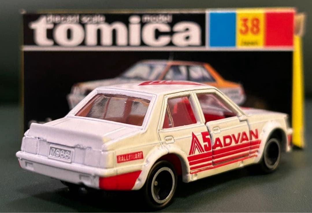 トミカ 三菱ランサーターボ 輸出仕様 ADVAN