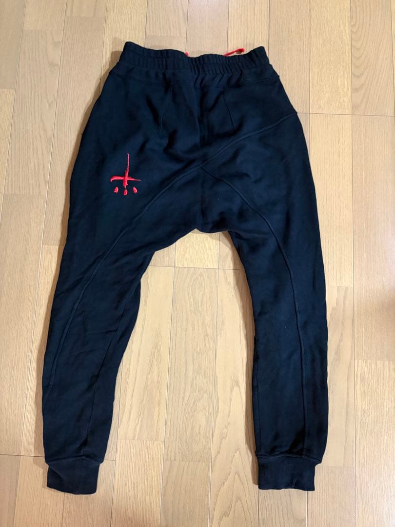 CNLS ハーレムスタイルパンツ ブラック