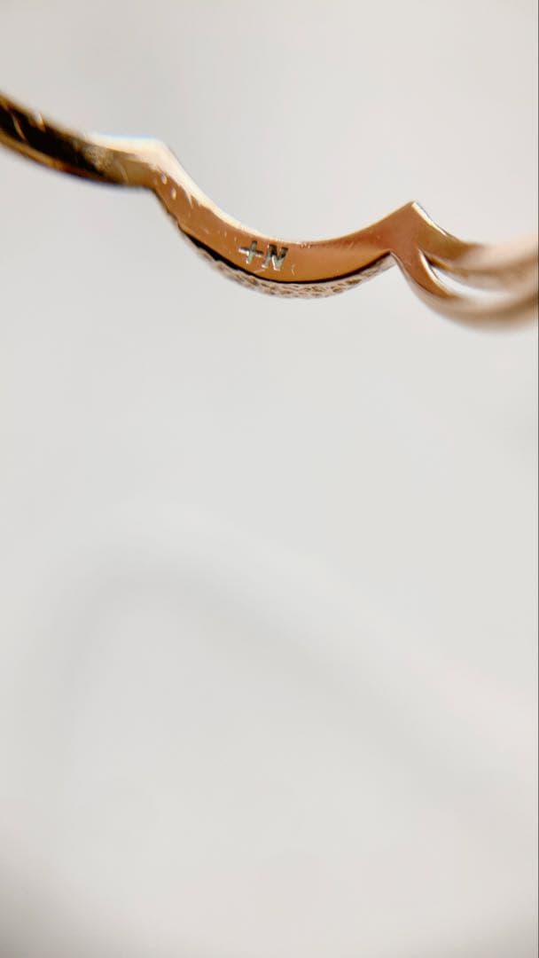 【NOJESS】K10 スカラップレースリング 13号