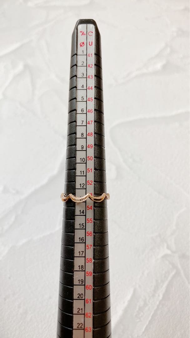 【NOJESS】K10 スカラップレースリング 13号