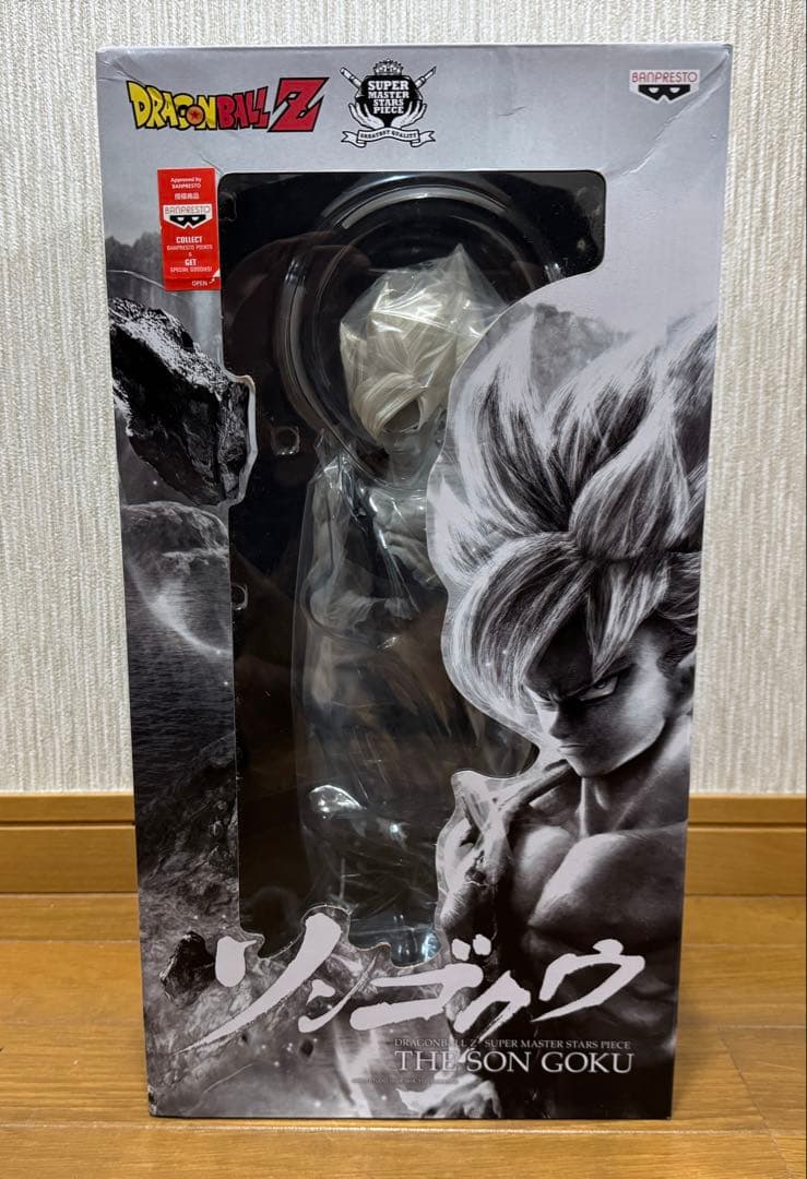ハ*ク様 ドラゴンボール 超サイヤ人 SMSP モノクロ　海外正規品　03 孫悟