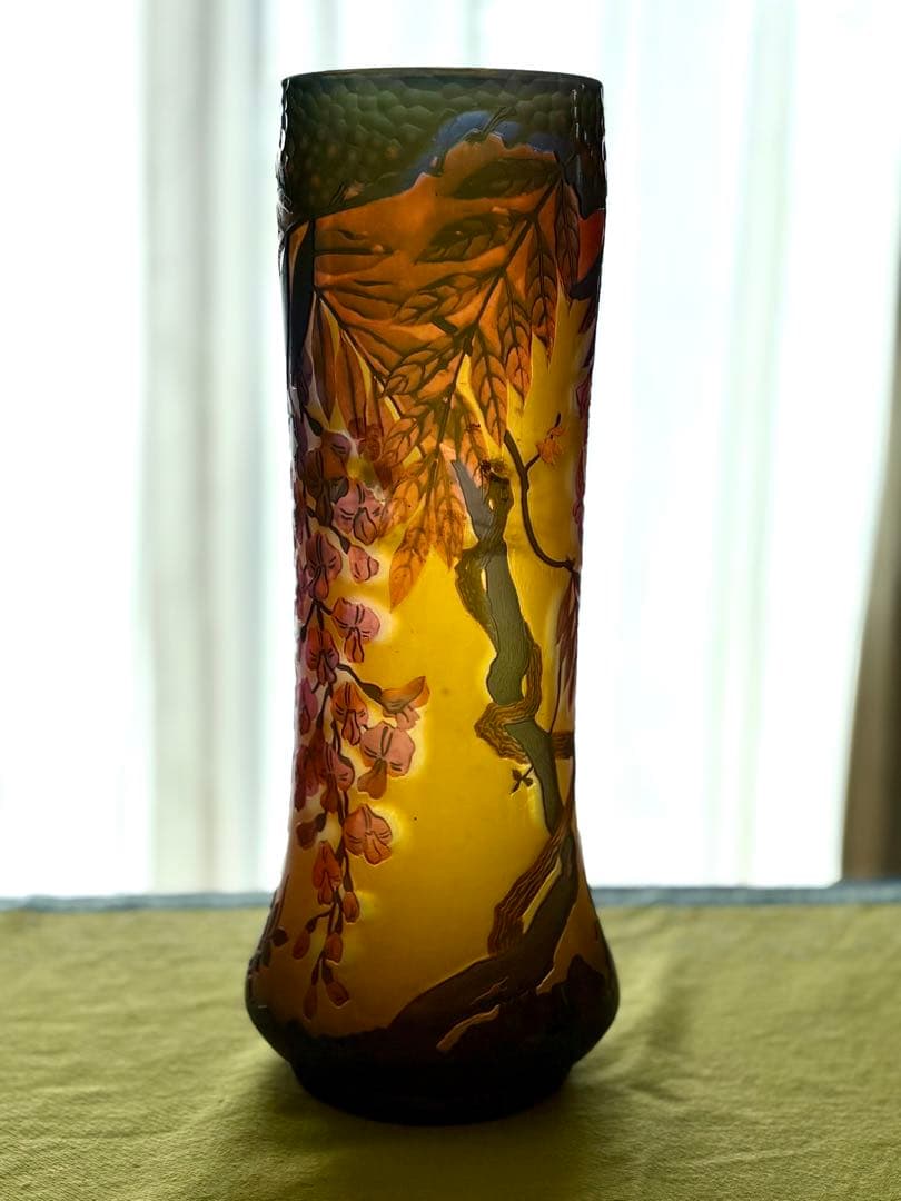 亀井治美　幻彩琳花瓶