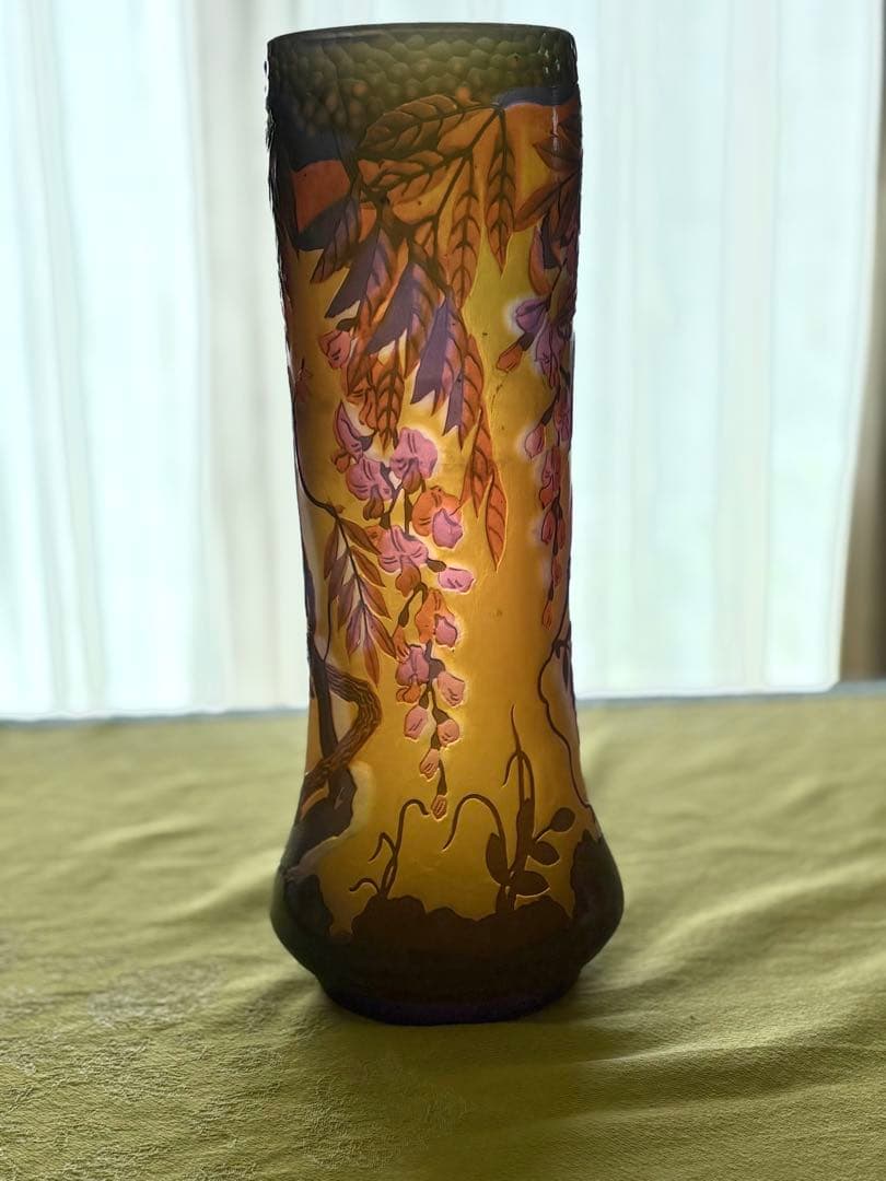 亀井治美　幻彩琳花瓶